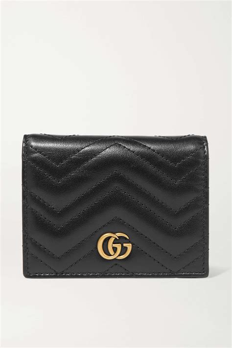 blue gucci leather wallet|gg marmont quilted leather wallet.